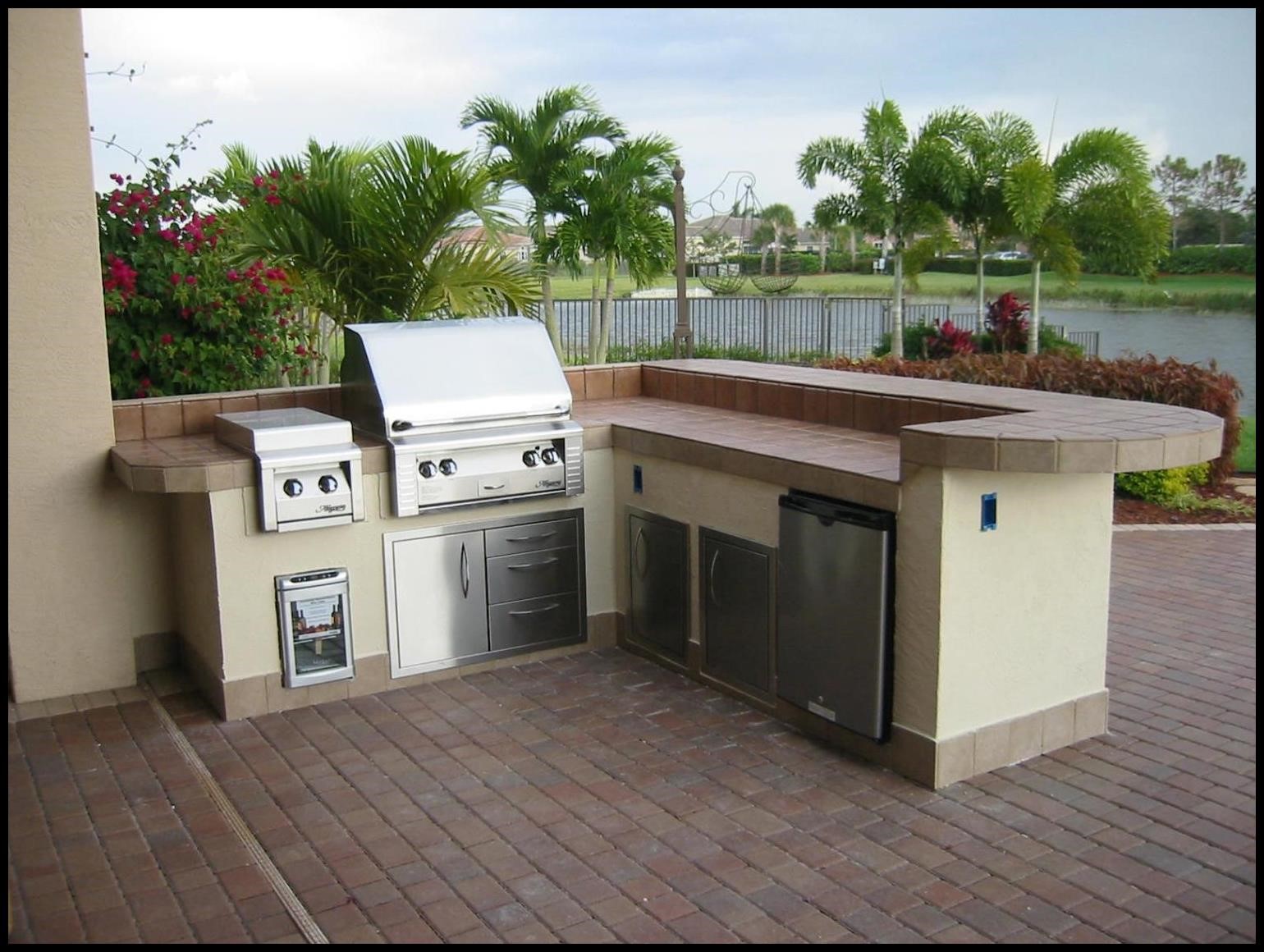 18 L Shaped Outdoor Kitchen 0 