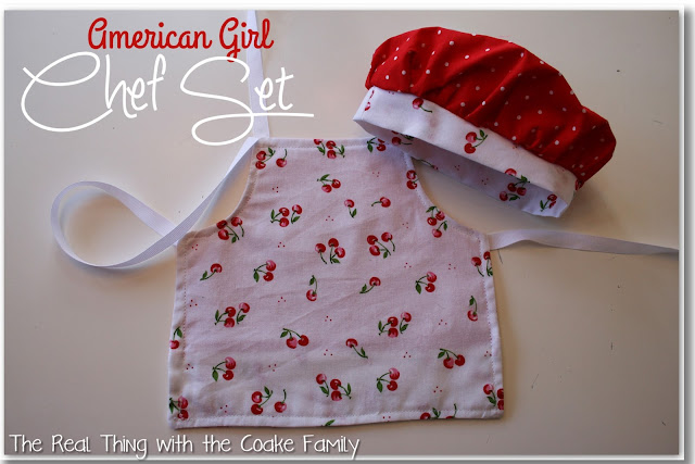 American Girl Chef Set Giveaway! #giveaway #americangirl @realcoake