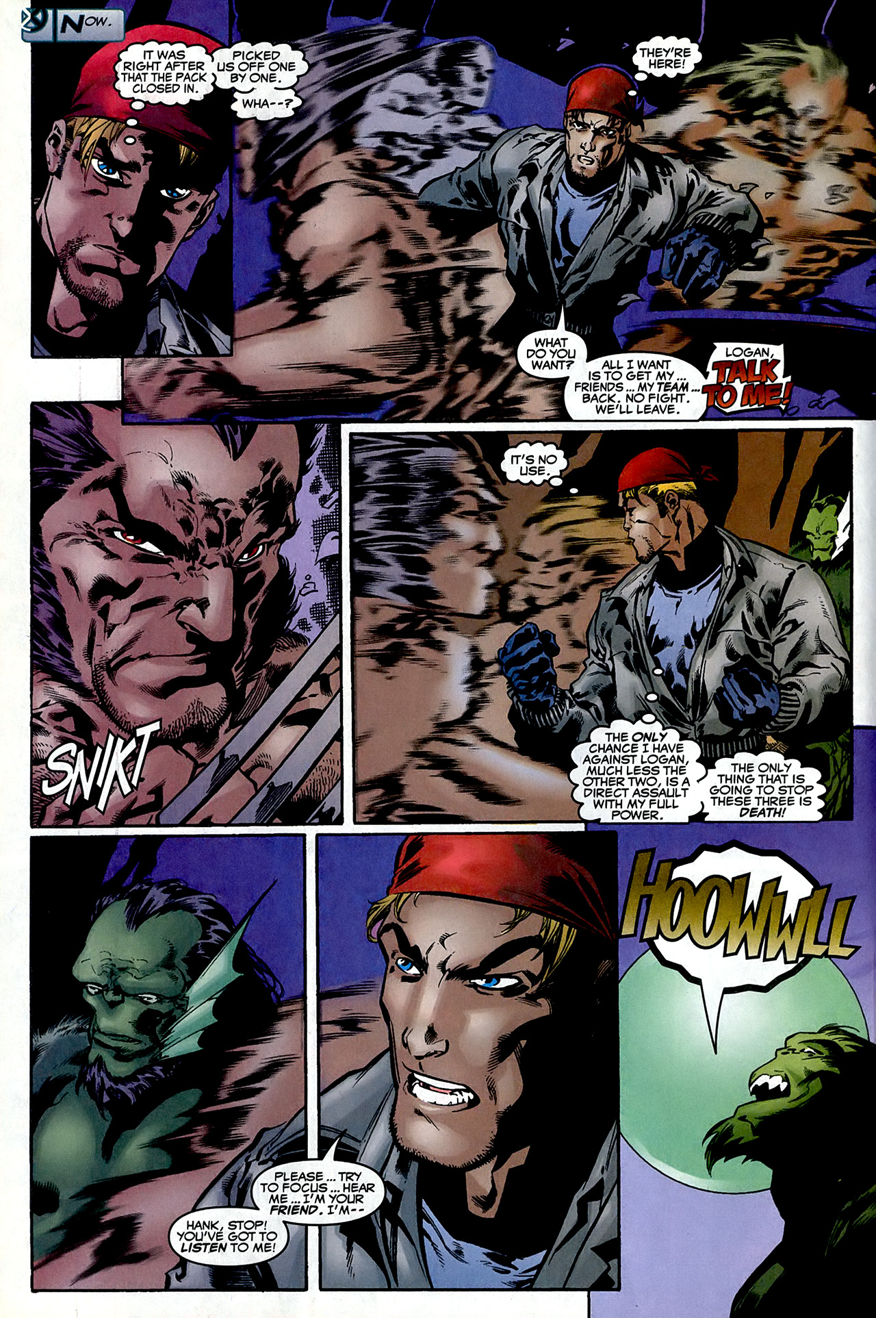 Read online Mutant X comic -  Issue #3 - 12