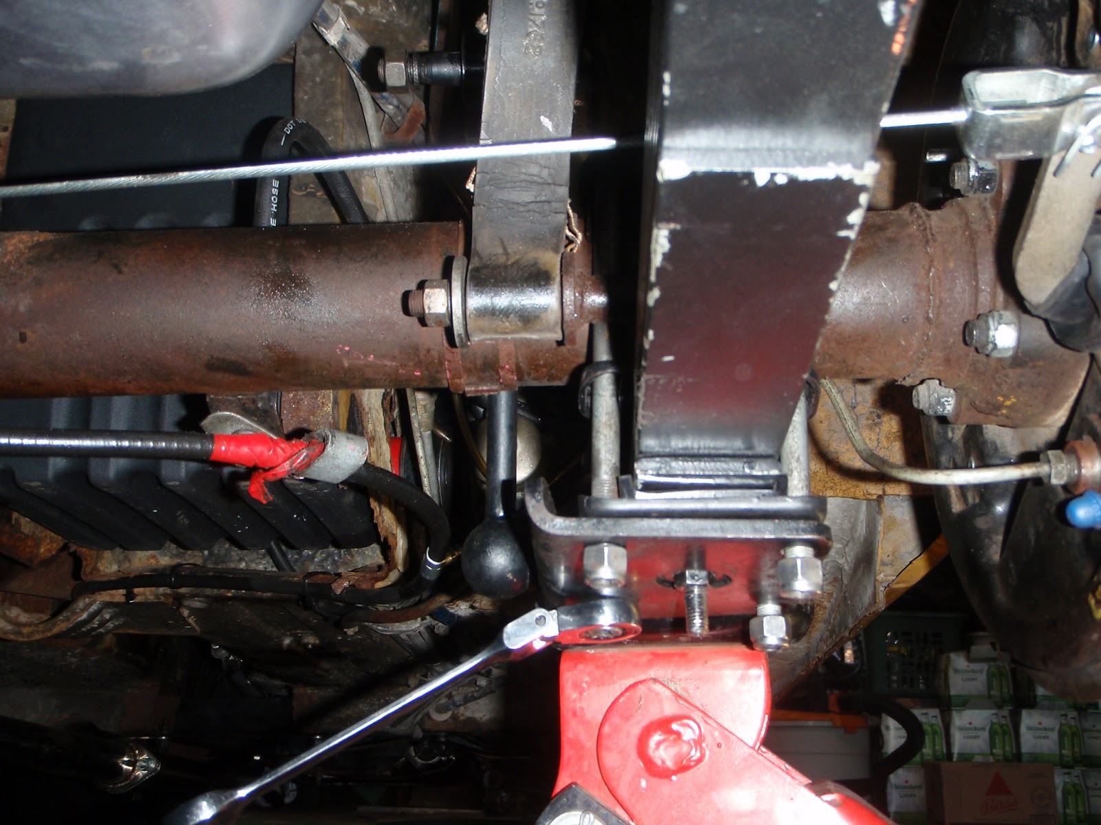 MGB in the Garage Suspension completion