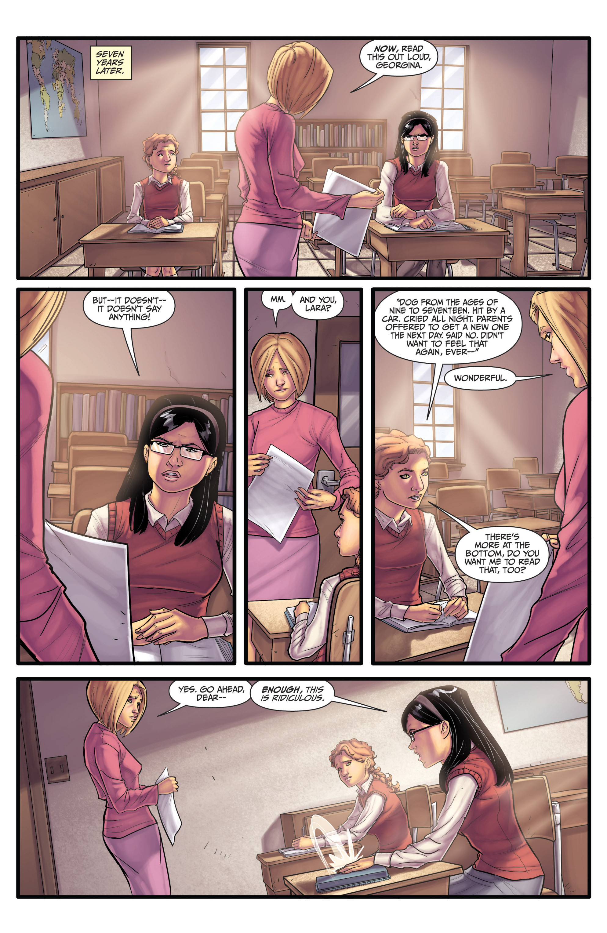 Read online Morning Glories comic -  Issue #20 - 14