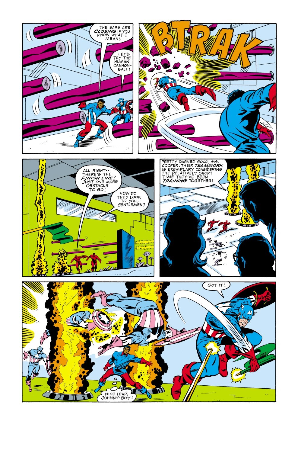 Read online Captain America (1968) comic -  Issue #335 - 4