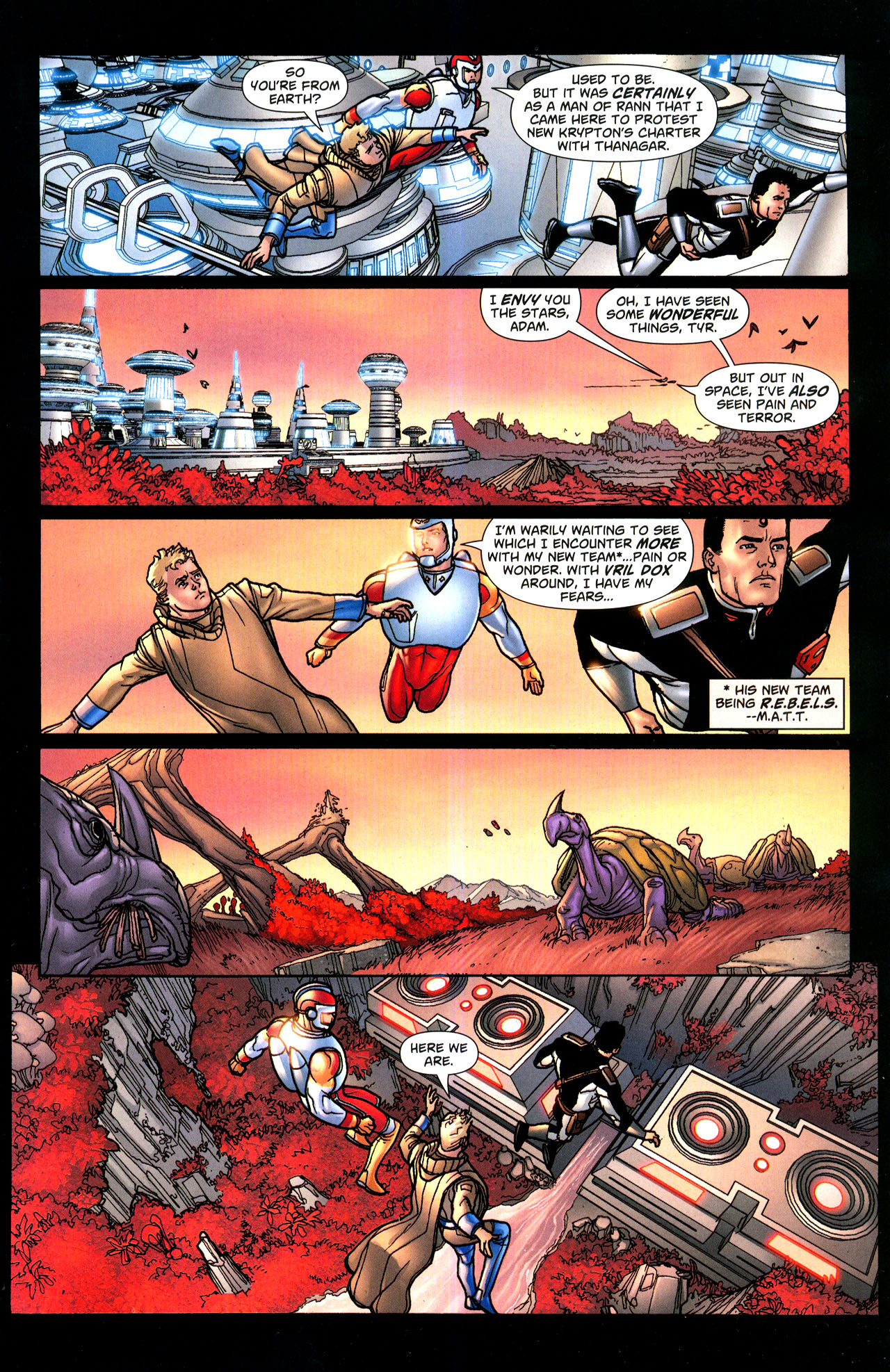 Read online Superman: World of New Krypton comic -  Issue #11 - 15