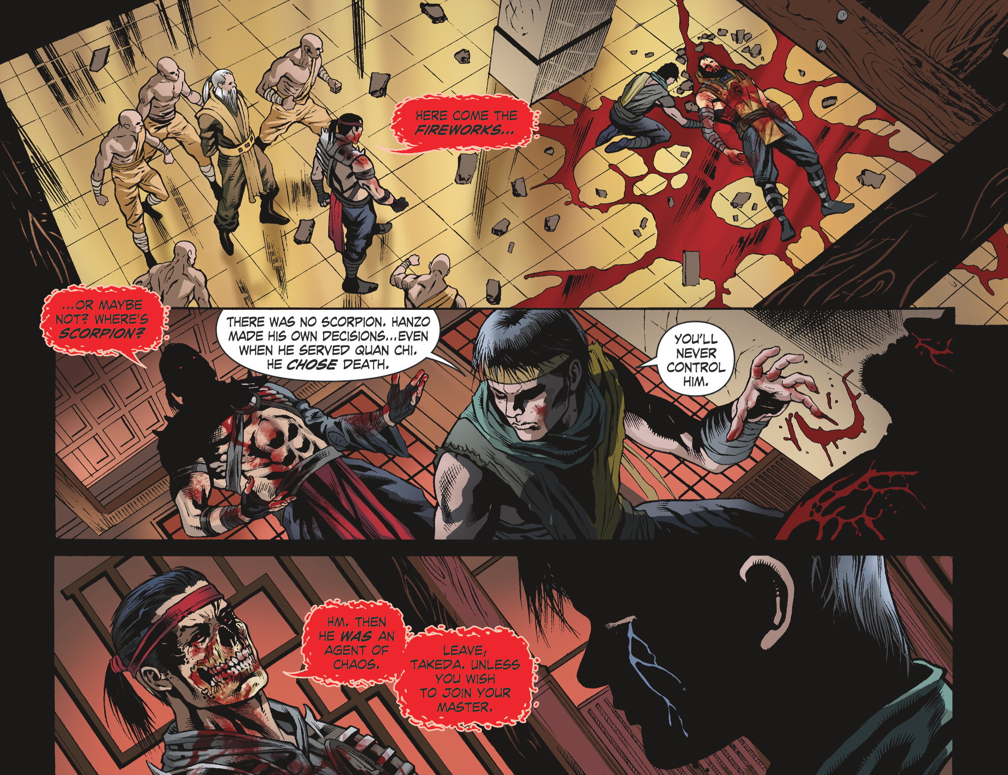 Read online Mortal Kombat X [I] comic -  Issue #24 - 18