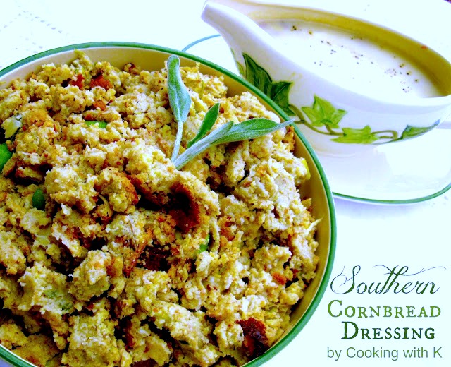 Cornbread and Sage Wild Rice Dressing