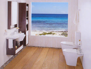 BAÑOS MARINOS / Una ventana al mar - Decoractual - Diseño y Decoración