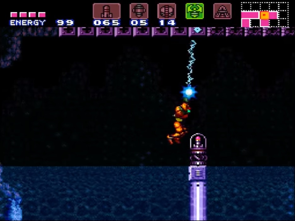 Super Metroid Grapple Beam Map Planned All Along: Super Metroid (Part 2)