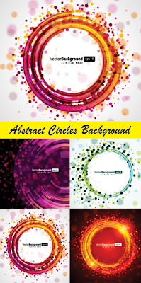 Free Vector Background - Abstract Circle