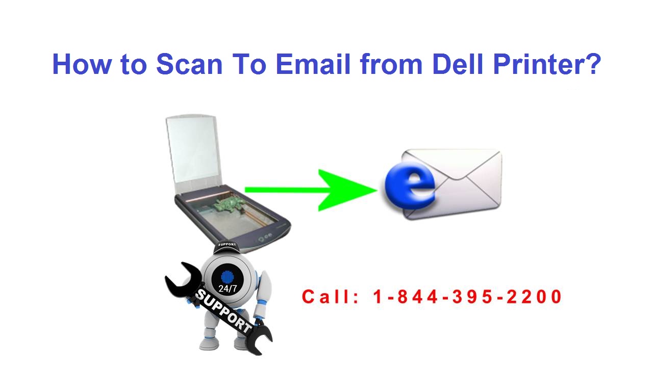 How to Scan To Email from Dell Printer? Dell Customer Support 1844