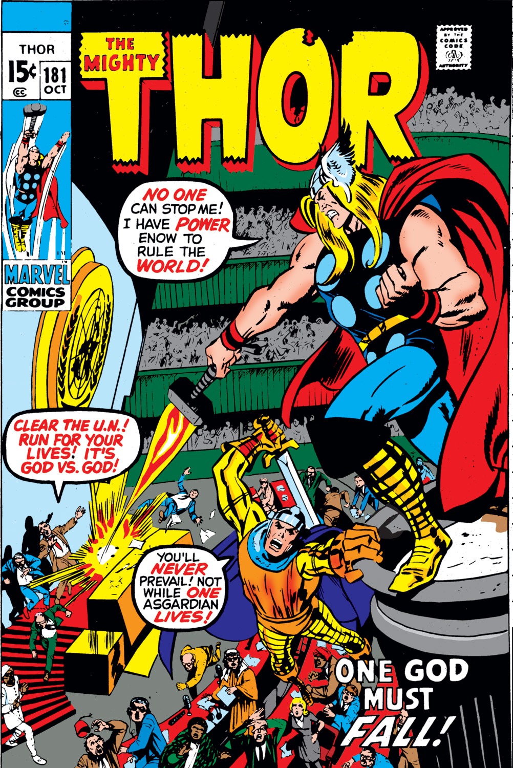 Read online Thor (1966) comic -  Issue #181 - 1