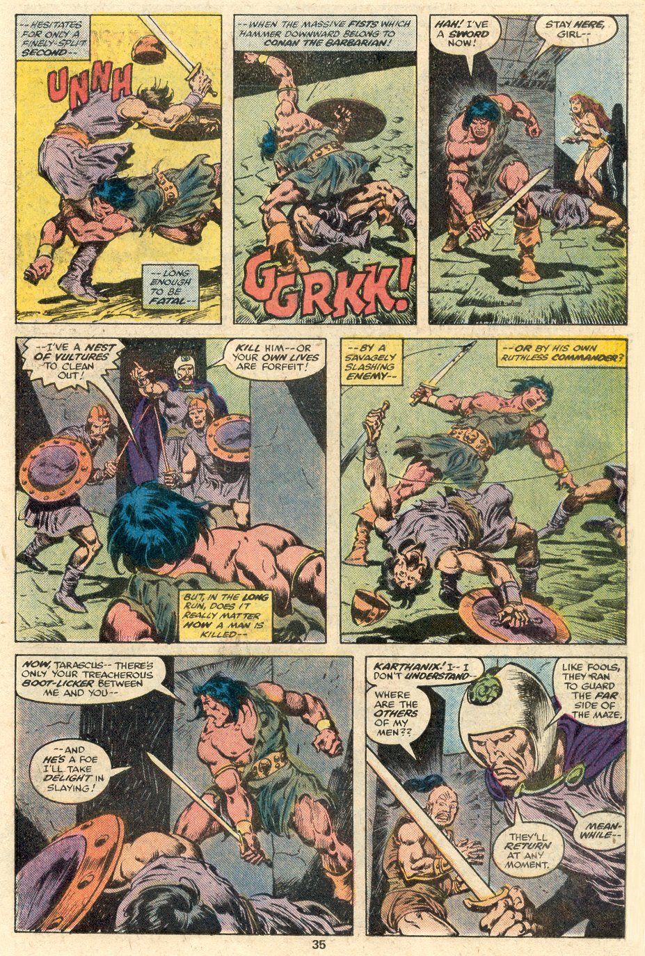 Read online Conan the Barbarian (1970) comic -  Issue # Annual 4 - 27