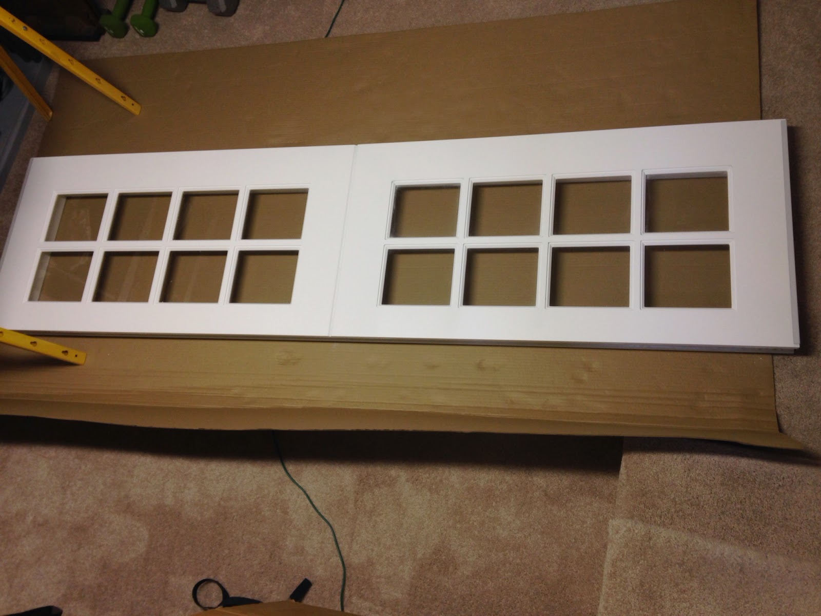 Homestead Happenings: CUTE LITTLE TUDOR UPDATE: GARAGE DOOR