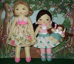 Mother And Child Felt Doll