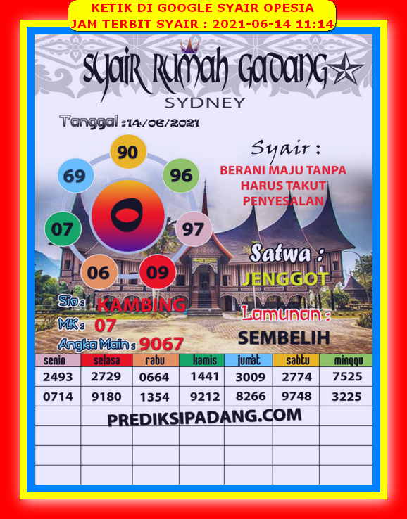gambar togel sydney