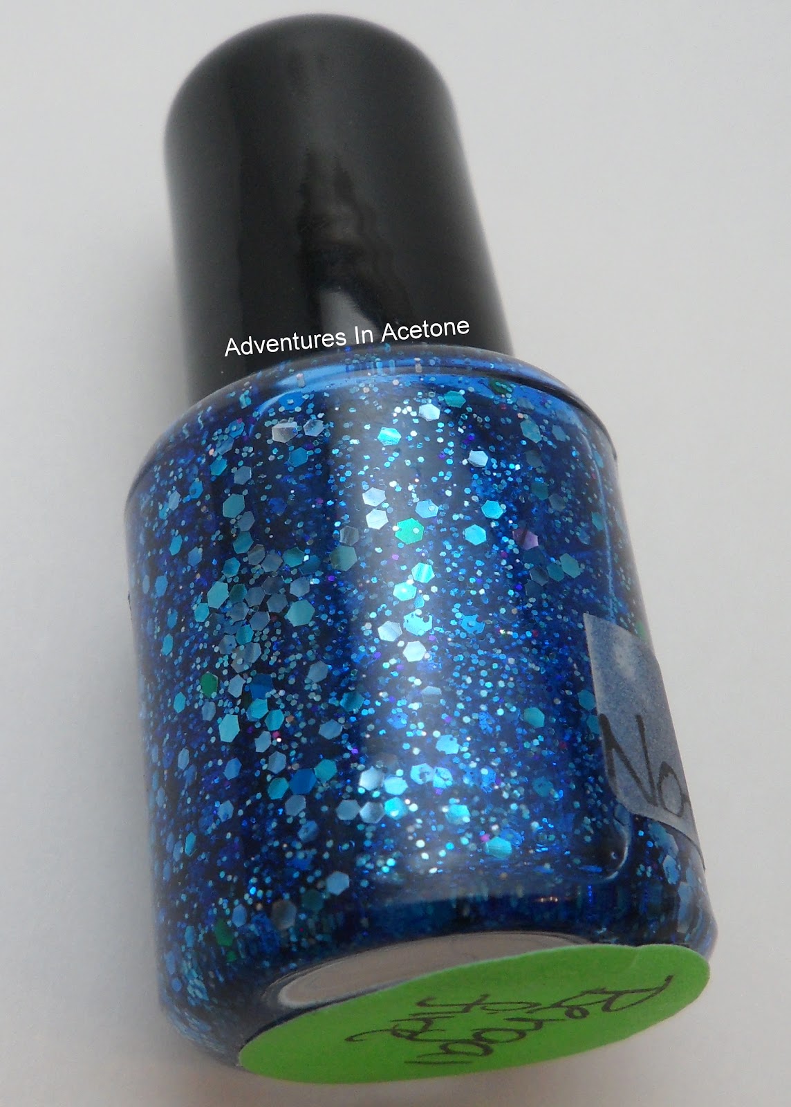The Prettiest Blue Glitter! - Adventures In Acetone