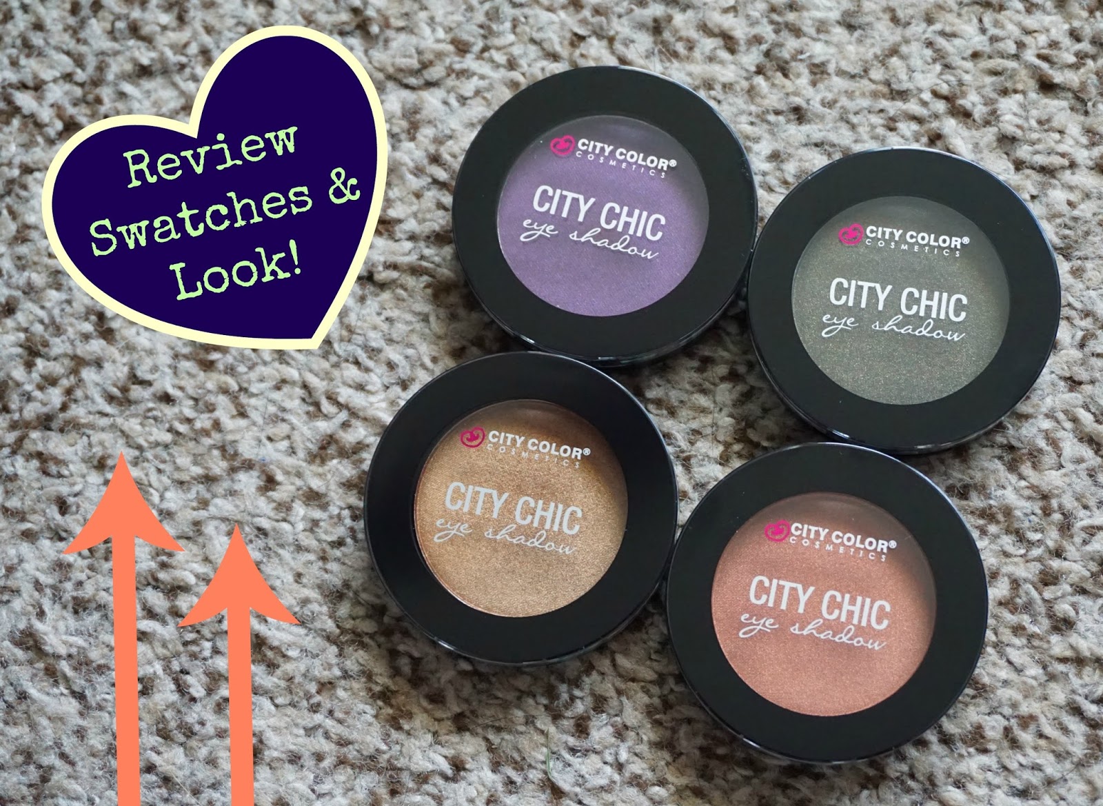 Makeup, Fashion & Royalty Review City Color Cosmetics City Chic Eye