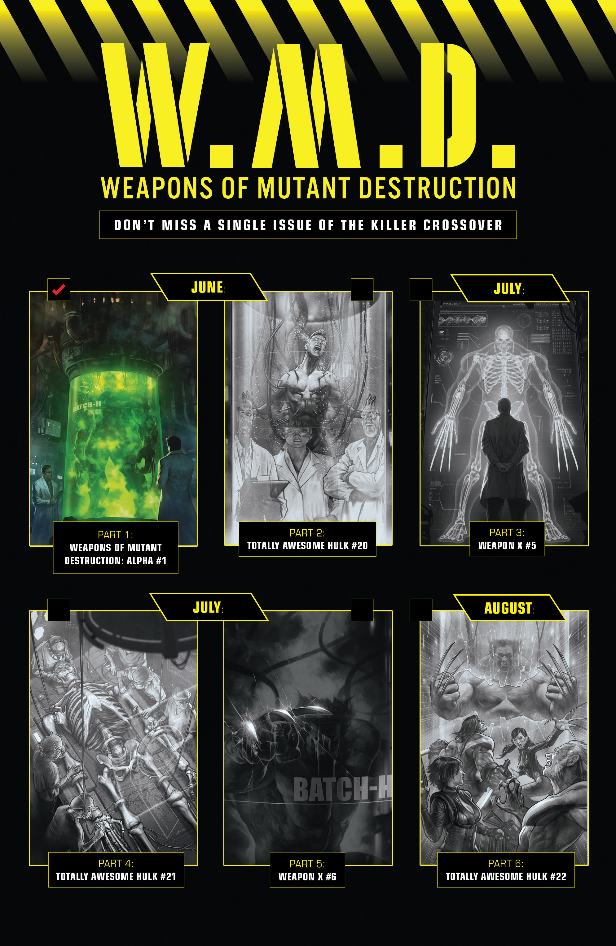 Read online Weapons of Mutant Destruction: Alpha comic -  Issue # Full - 32