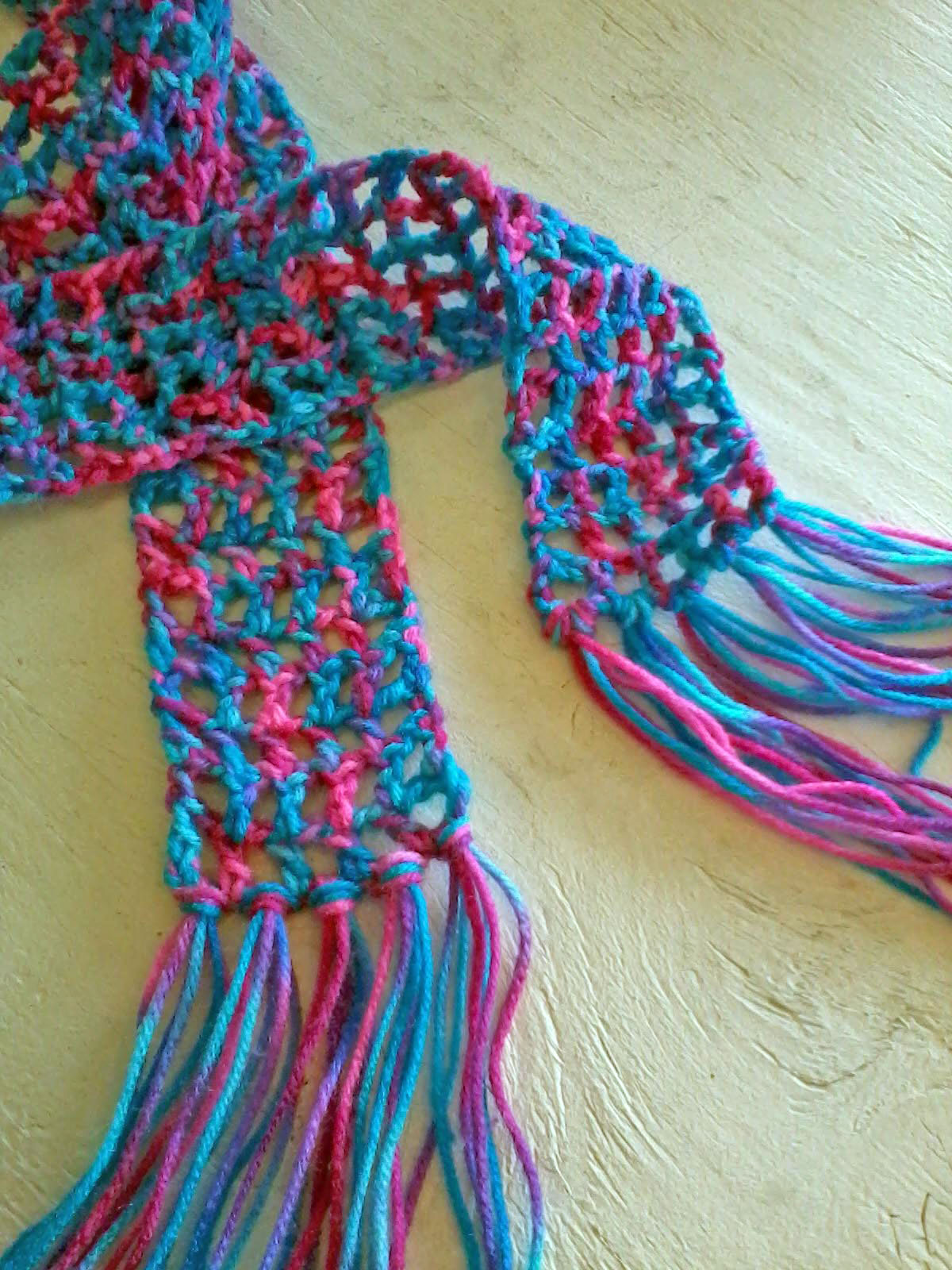Ladder Scarf Pattern