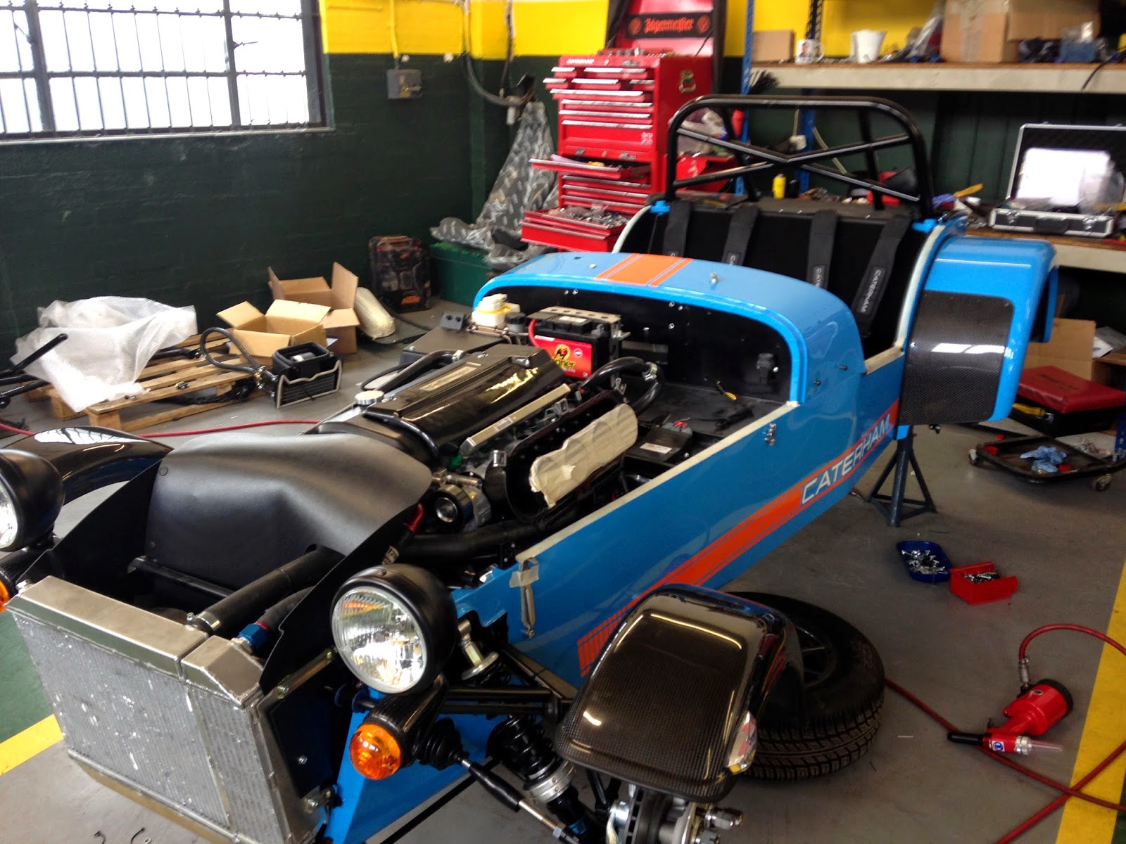Caterham R500 nearing it's second completion