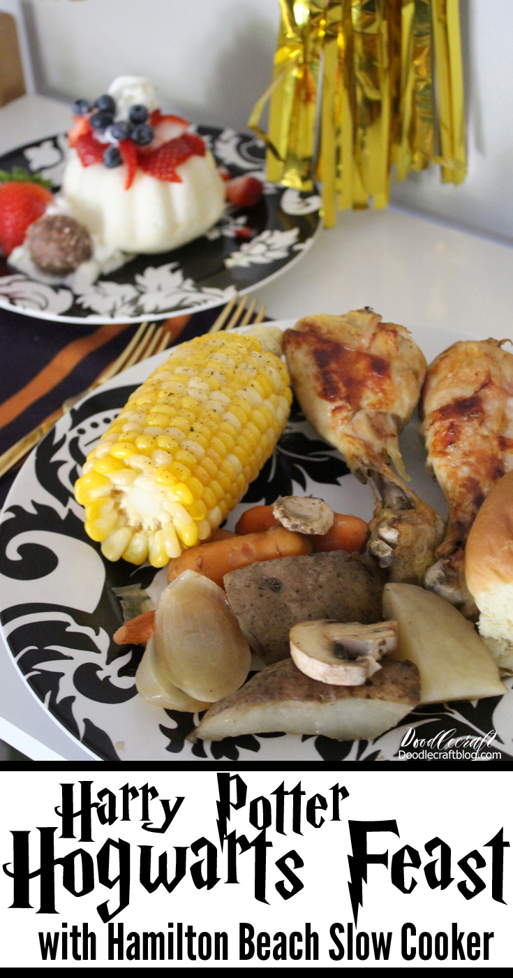 Harry Potter Hogwarts Feast Recipes with Hamilton Beach Slow Cooker