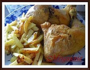  Pollo congelado en el Horno Turbo Convección 