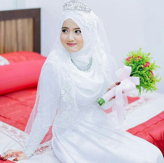 10 Inspirasi Gaun Pengantin Muslimah Syar i Inspirasi 10 Inspirasi Gaun Pengantin Muslimah Syar i Inspirasi