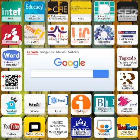 Symbaloo de La imprenta de Clío