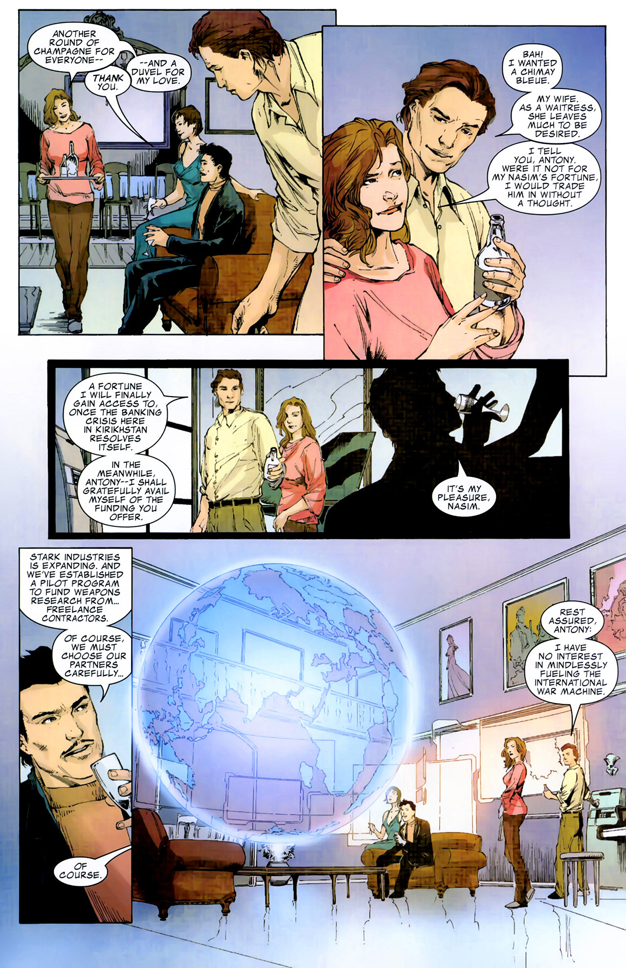 Read online Iron Man (2005) comic -  Issue #30 - 4