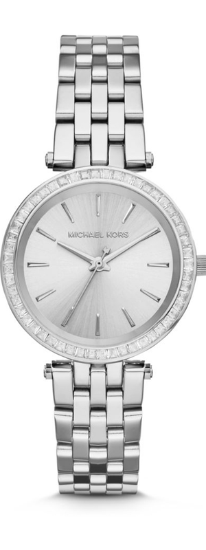 Michael Kors Mini Darci Stainless Steel Glitz Bracelet Watch