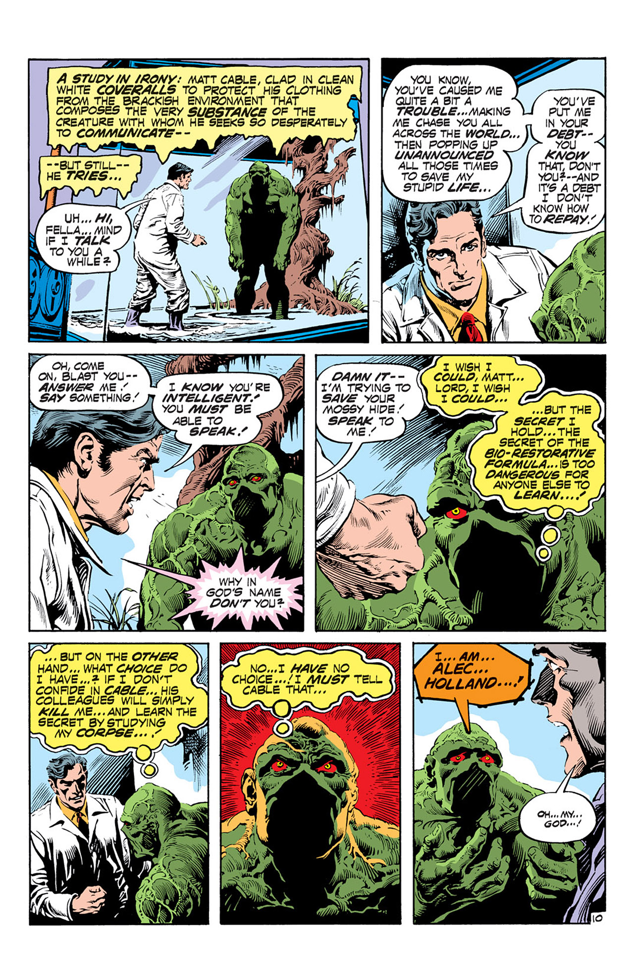 Swamp Thing (1972) issue 13 - Page 11