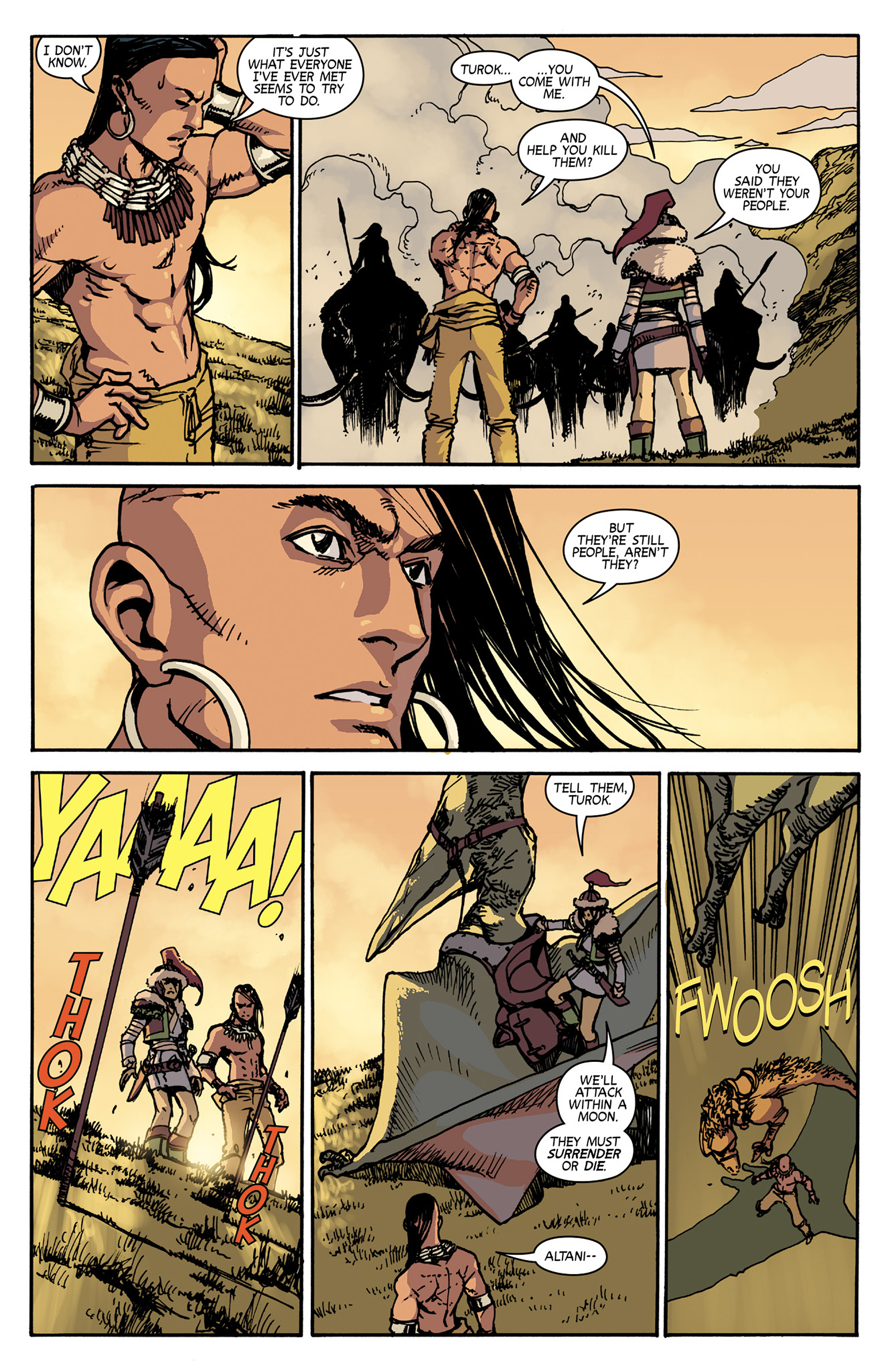 Read online Turok: Dinosaur Hunter (2014) comic -  Issue #6 - 16