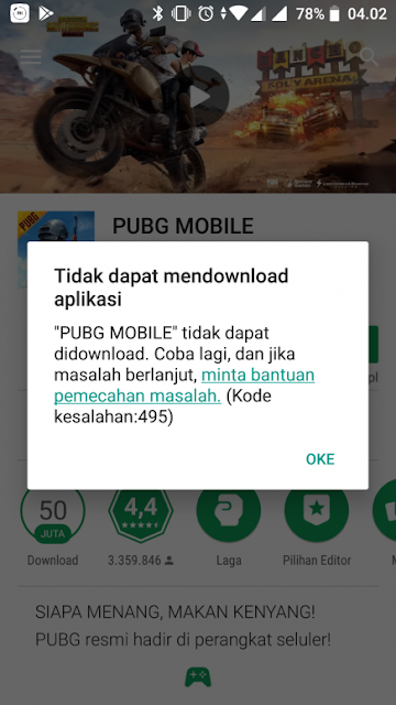 Cara Ampuh Mengatasi Gagal Download PUBG Mobile