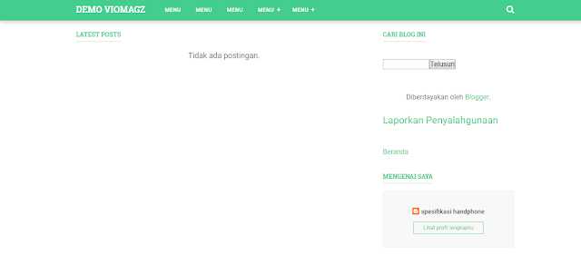 Download Gratis Template Blogger Premium VioMagz