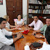 Carlos Pavón se reúne con los próximos regidores del PRI