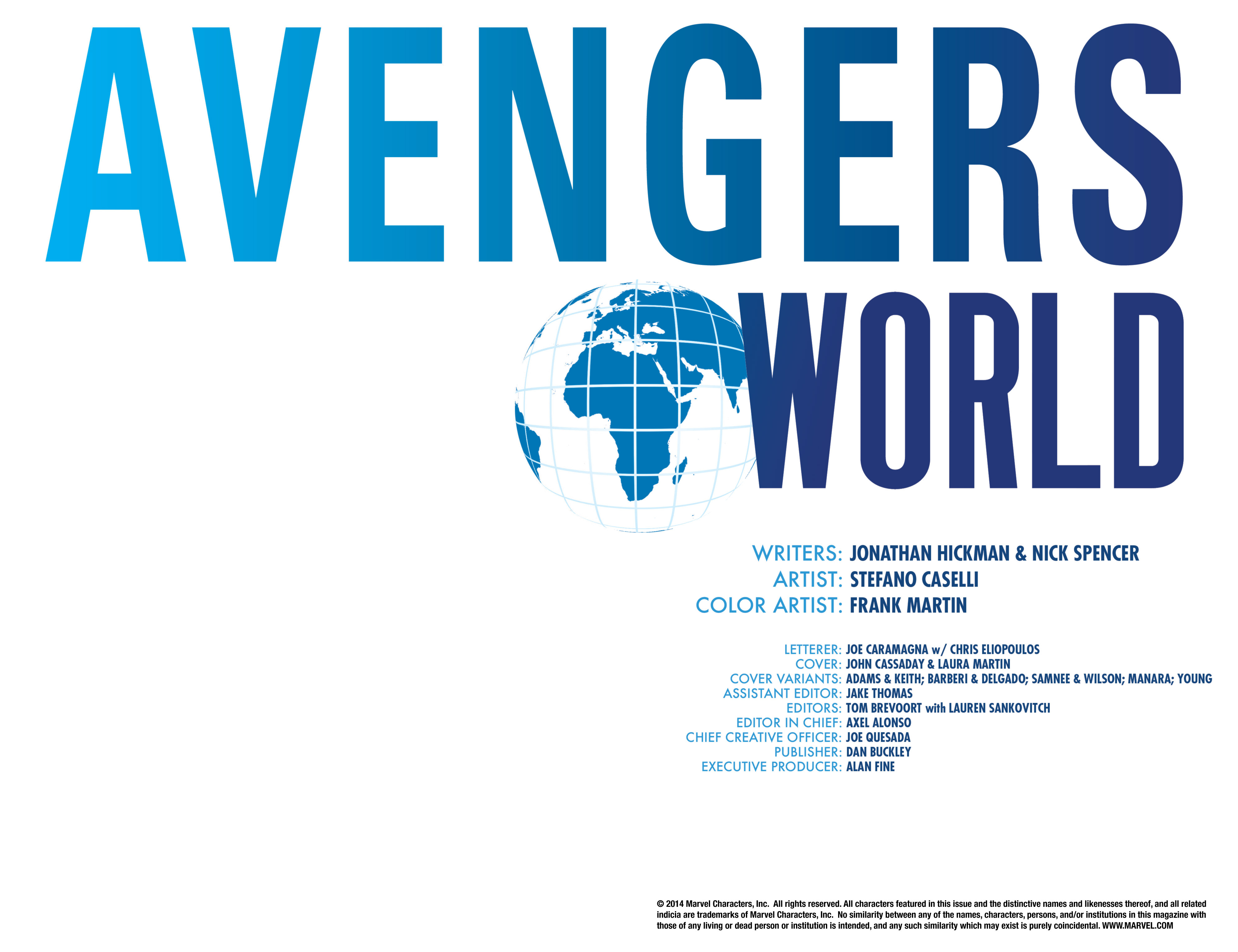 Read online Avengers World comic -  Issue #1 - 3
