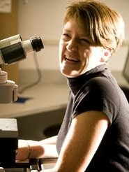 Danish scientist, Malene Hansen <br> at  Sanford-Burnham MRI (San Diego)