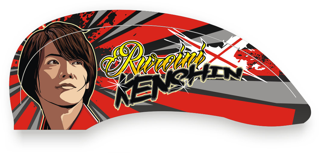 Dwi Art Team 3d Samurai X Rurouni Kenshin Vector Cdr Design For Cutting Sticker And Printing
