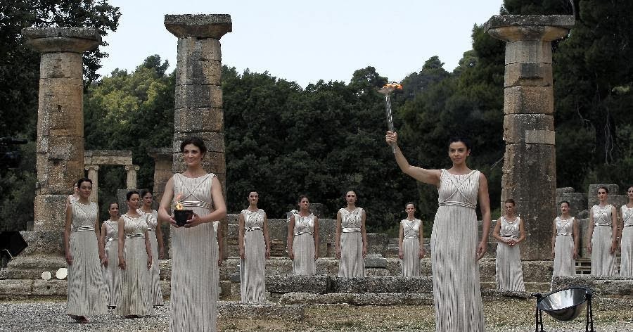 ORTHODOX CHRISTIANITY THEN AND NOW: The Olympic Flame