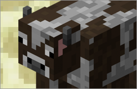 Minecraft Cow Figures