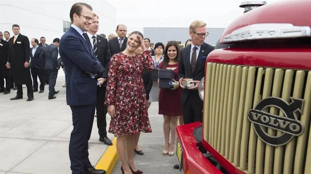 Crown Princess Victoria of Sweden and Prince Daniel visit Lima for an official visit to Peru on October 20, 2015. Crown Princess Victoria and Prince Daniel have started their second day in Lima