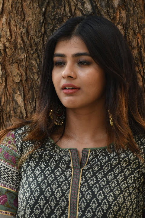 Hebah Patel at Angel Movie Press Meet