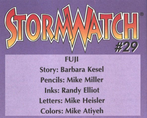Read online Stormwatch (1993) comic -  Issue #29 - 20