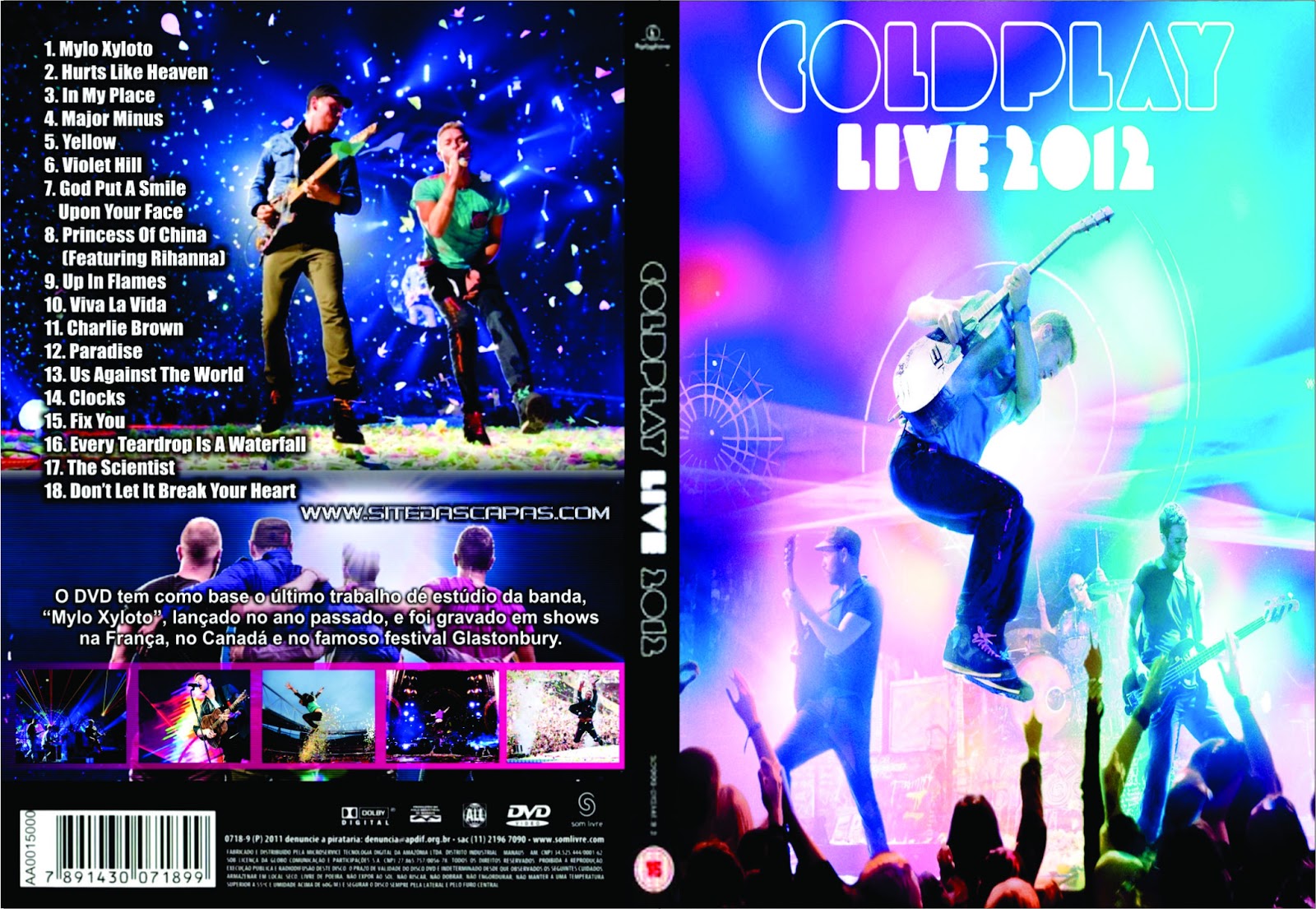 legendarioscapas Coldplay Live 2012
