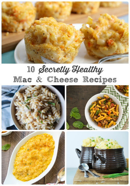 Easily sneak in more whole grains & veggies into your family's diet with these 10 Secretly Healthy Mac & Cheese Recipes.