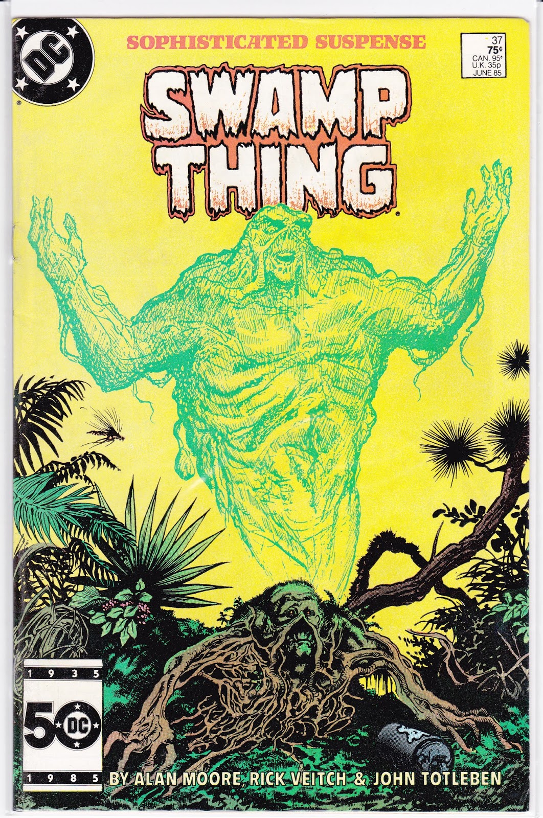 Let Your Geek Show Classic Comic Book Cover of the Week Swamp Thing