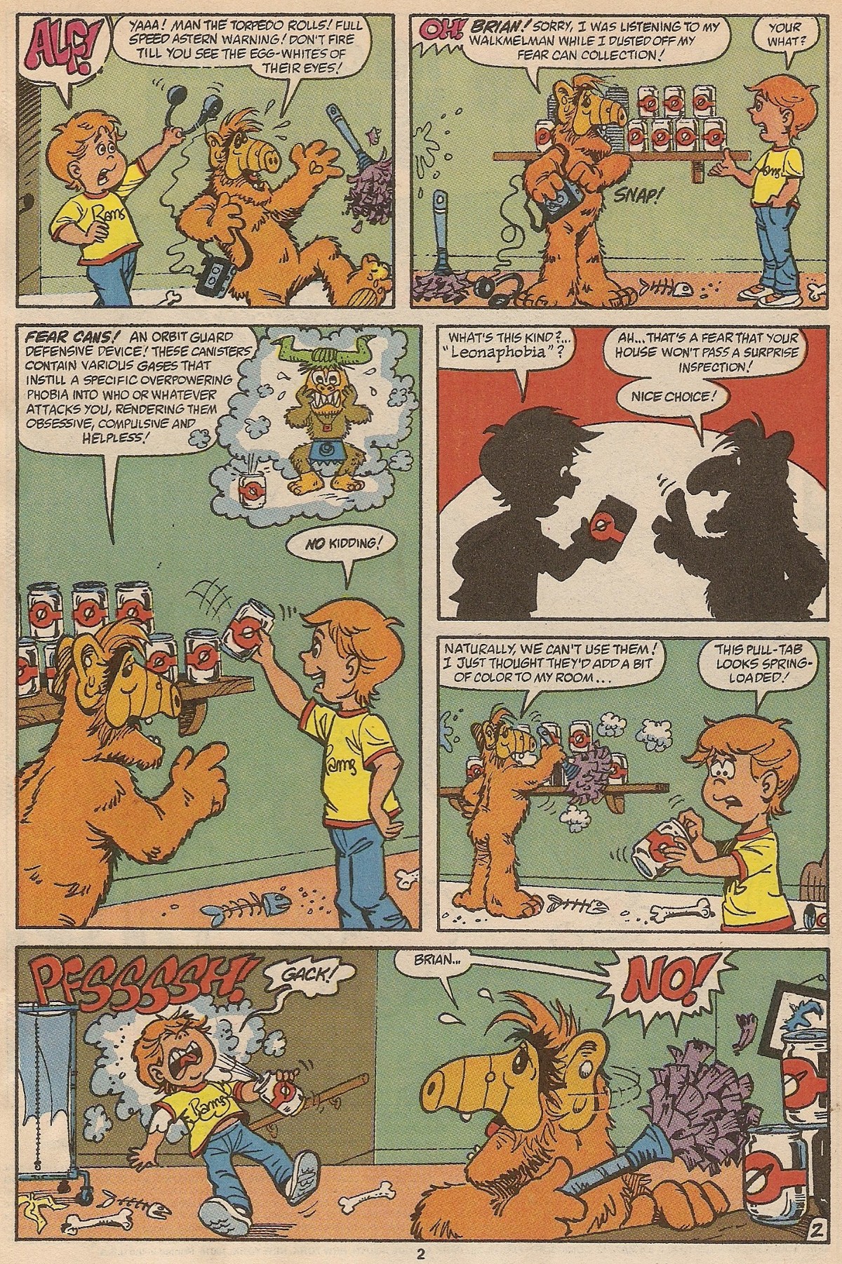 Read online ALF comic -  Issue #35 - 4