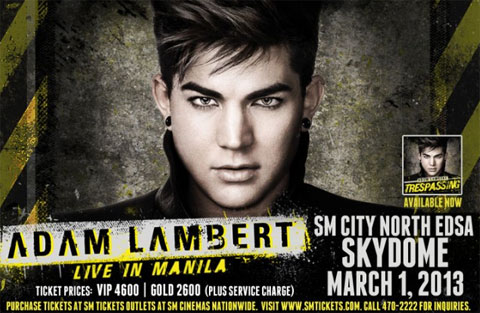 American Idol's Adam Lambert confirms cancellation of Manila show