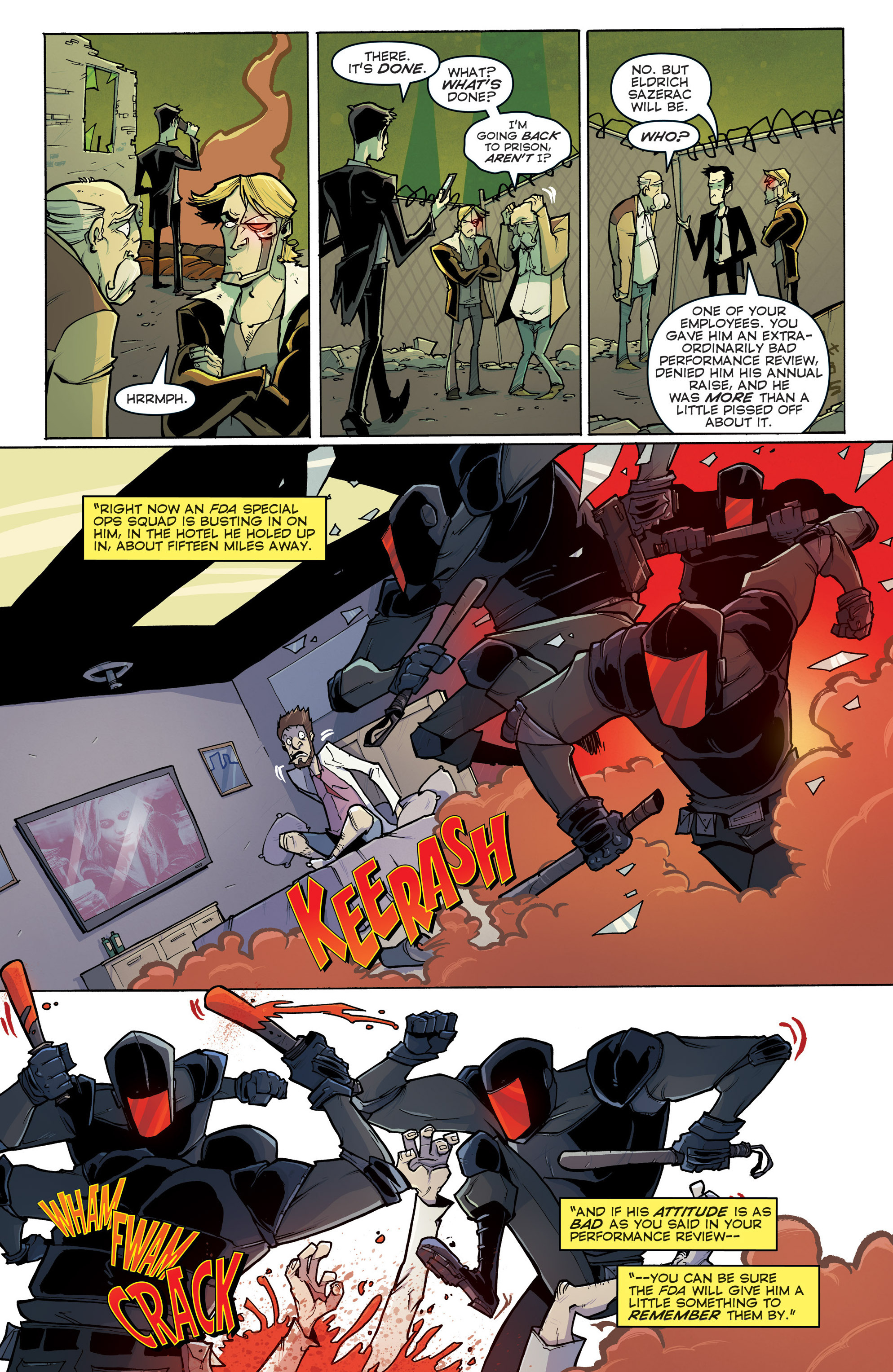 Read online Chew comic -  Issue #54 - 19