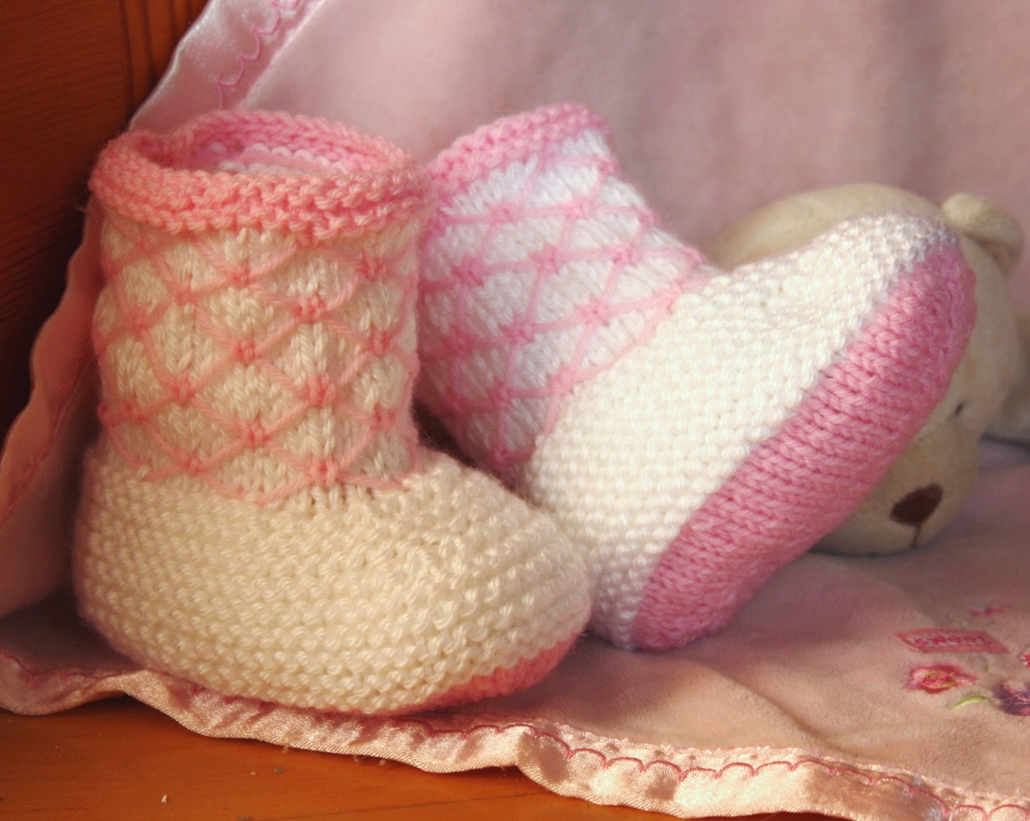 Royal Quilting Baby Booties