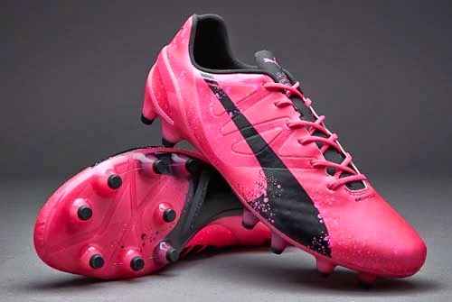 puma evopower 1.3 pink kids